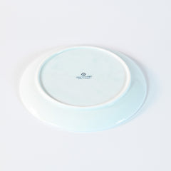 Pale Blue Round Plate M