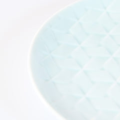 Pale Blue Round Plate M