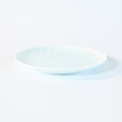 Pale Blue Round Plate M