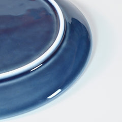 Navy Blue Round Plate M