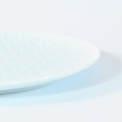 Pale Blue Round Plate L