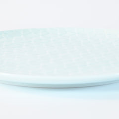 Pale Blue Round Plate L