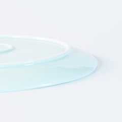 Pale Blue Round Plate L