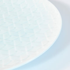 Pale Blue Round Plate L