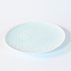 Pale Blue Round Plate L