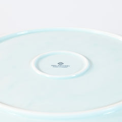 Pale Blue Round Plate L