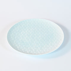 Pale Blue Round Plate L