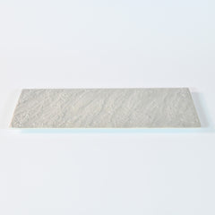 Silver Rock Surface Long Plate