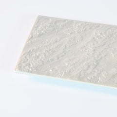 Silver Rock Surface Long Plate