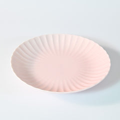 Kasumi Pink Round Plate