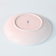 Kasumi Pink Round Plate