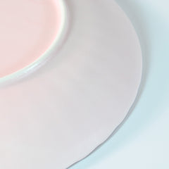 Kasumi Pink Round Plate