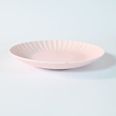 Kasumi Pink Round Plate