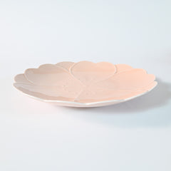 Sakura Peach Glaze Plate