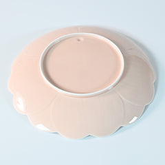 Sakura Peach Glaze Plate