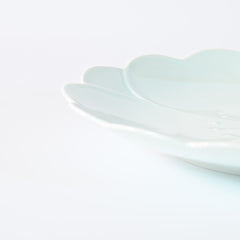 Sakura Celadon Porcelain Plate